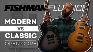 Fishman Fluence MODERN VS CLASSIC Open Core Shootout | ROCK & METAL Humbucker Demo 2023