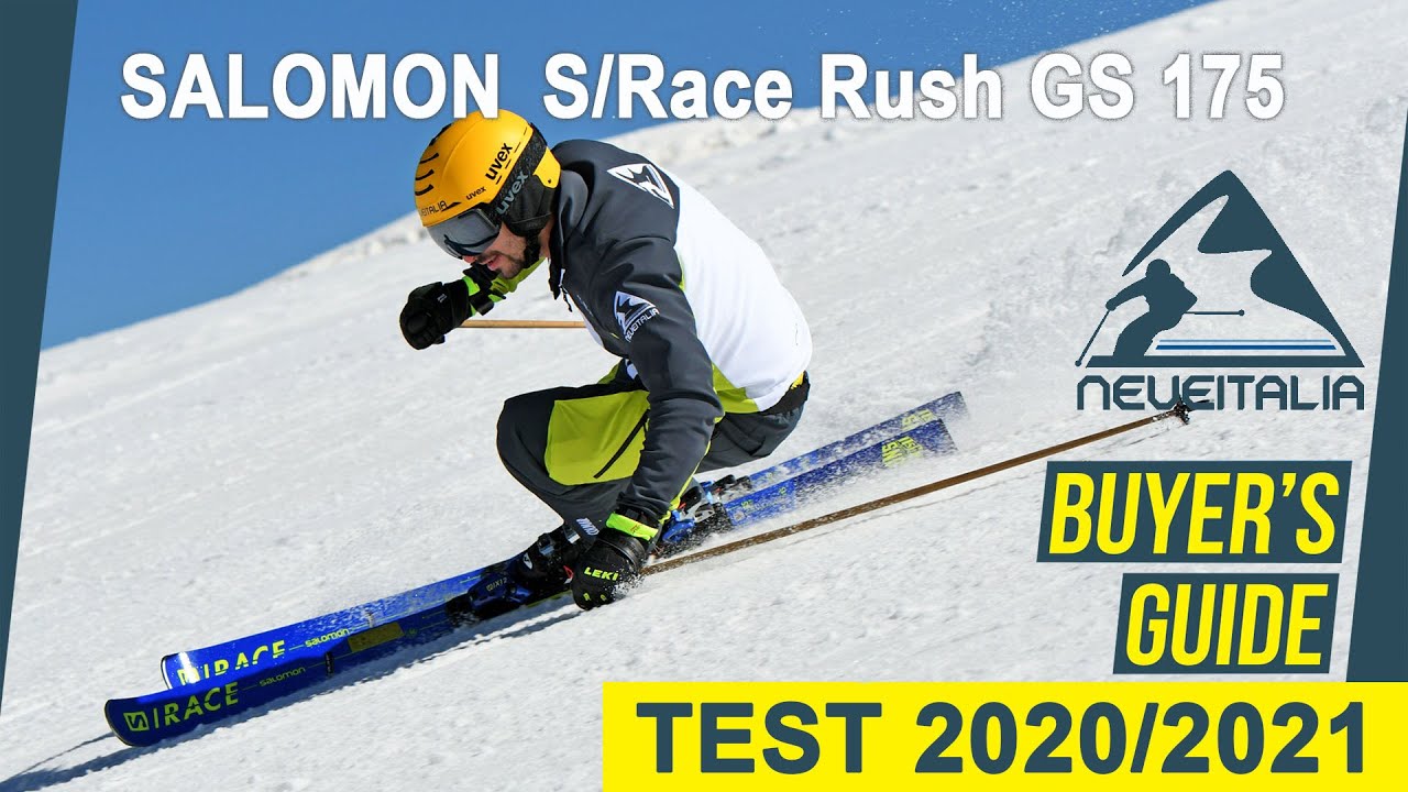 geleider kapitalisme Overstijgen SALOMON S/Race rush GS 175 - NeveItalia Ski-Test 2020/2021 - YouTube