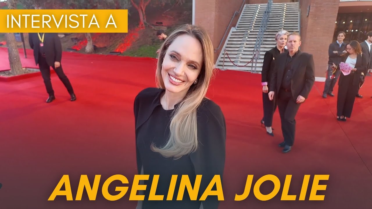 Angelina Jolie al Festival del Cinema di Roma 2025
