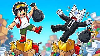 We Cleaned the BIGGEST Trash Pile in Roblox...