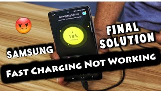 Samsung fast charging not working & Cable charging problem - Solution Is here