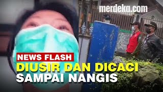 Pasien Covid-19 Gemetar Dicaci dan Diusir Warga, Nangis Dalam Rumah