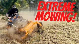 Will it roll?  Pushing the Limits of ZeroTurn Mowing