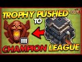 GETTING TO CHAMPION LEAGUE AS A TH9!! | Trophy Push - Town Hall 9