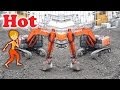 トランスフォーマーショベルカー 工事現場｜Transformer Future Excavator