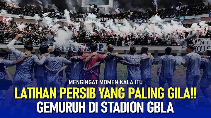 Momen Ribuan Bobotoh Beri Suntikan Semangat Pemain Persib Bandung Jelang Laga Lawan Persija!