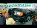 We found the cocaine hammer visiting garage90xs insane mercedes collection
