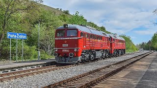 Trio Sergejů T679.1578 + T679.1600 + T679.1529 na cestě do Pňovan 26.4.2019