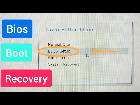 Как войти в BIOS , BOOT MENU , RECOVERY на наутбуке LENOVO Legion 5