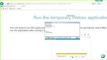 Using the Webex Remote Support Tool