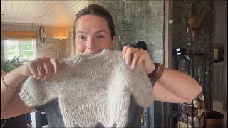 Knitting Traditions Podcast Ep .72- Steeked colorwork cardigan, rompers and summer knits