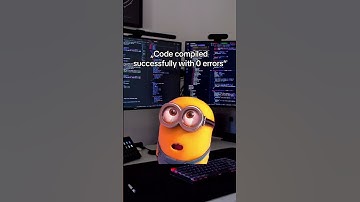 When your code compiles successfully without any ERRORS!