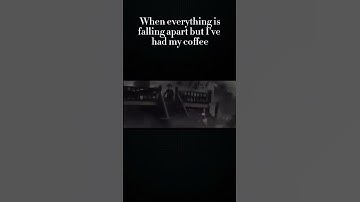 When everything is falling apart but I