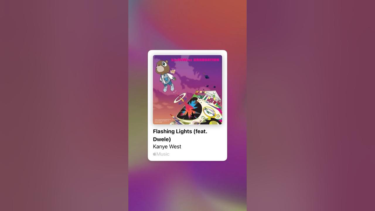 Flashing Lights Kanye West & Dwele YouTube