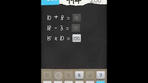 6 Numbers by Brainbow Level 200 Answer Guide