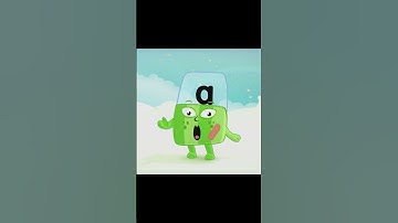 #shorts | Meet Alphablock A | Letters names, Phonics and how to write | @officialalphablocks
