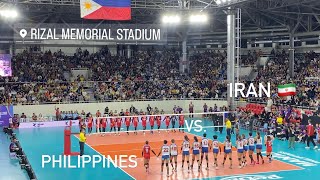 PHL vs. IRAN - AVC Women’s Challenge Cup 2024 (Fancam highlights)