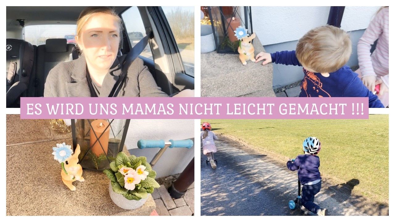 NICHT SO EINFACH ALLES 😫/ DAILY VLOG / LEBEN MIT KINDERN
