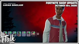 Fortnite Shop STRANGER THINGS IS BACK & MORE! [October 12th, 2026] (Fortnite Chapter 7)