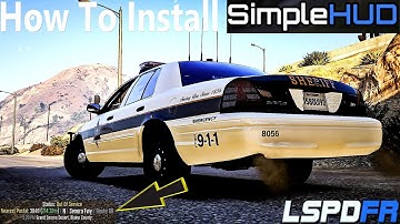 How To Install Simple Hud! | No More Player Location Display Needed! | #criminaljusticeyoutube
