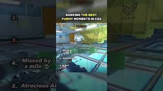 Ranking The BEST Funny Moments in CS2 #counterstrike2 #shorts