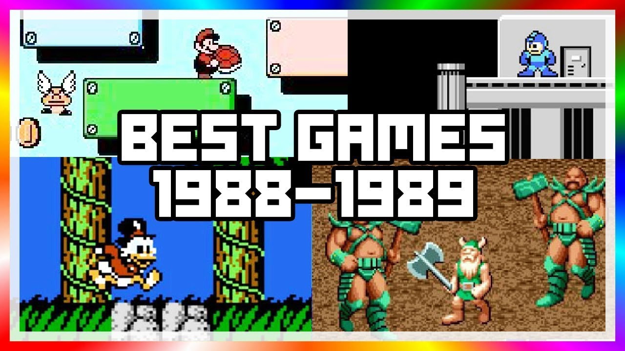 DIE BESTEN GAMES von 1988 + 1989! 🕹️ @VideoGameGemsChannel Reaction ...