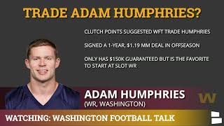 Washington Football Team Trading Away WR Adam Humphries? | WFT Trade Rumors