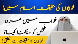 Khwab Mein Marne Wale Ko Dekhna | Khwabon Ki Haqeeqat or tabeer| Dr Farhat Hashmi