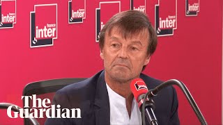 French environment minister quits live on air: 'I don’t want to lie to myself any more'
