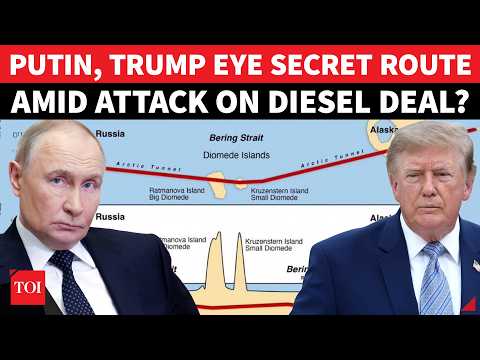 ‘TUNNEL TO AMERICA’: Putin’s Oil Headed To US? Trump Deal Triggers Alarm Across Europe, Ukraine