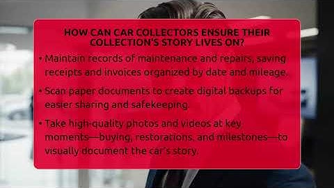 How Can Car Collectors Ensure Their Collection