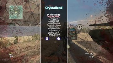 [Mw3 1.24/SPRX] Crystalized Mw3 Free SPRX Mod Menu (God Mode, RedBoxes, Co Host)