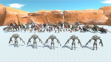 5X Scourge VS 2x Faction - Animal Revolt Battle Simulator