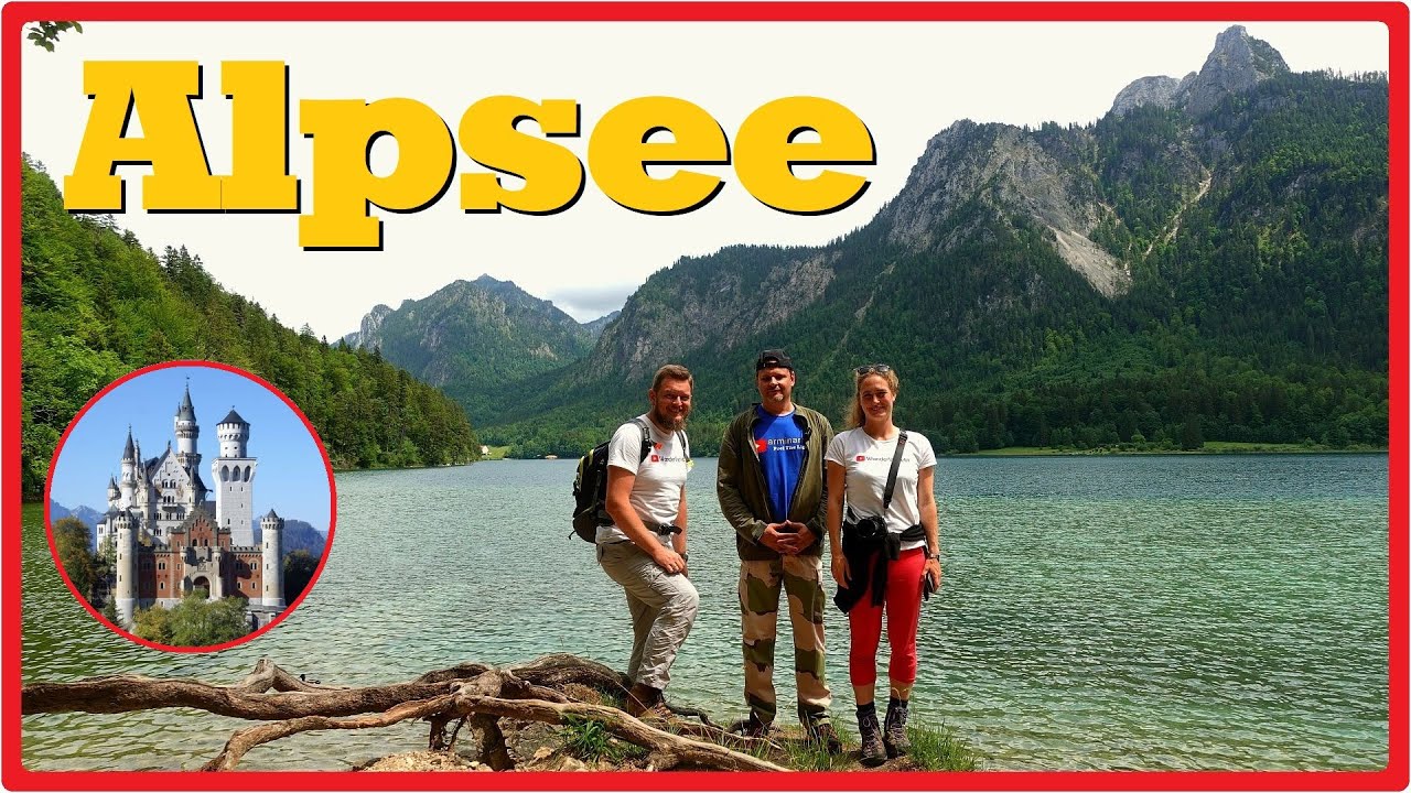 Alpsee-Rundweg am Schloss Neuschwanstein | Wandern im Allgäu feat. arminarno [2,7K]