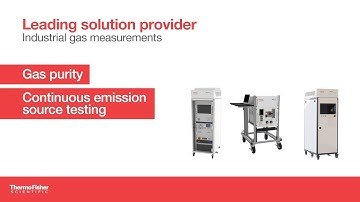 Industrial gas analysis by new OE-FTIR technology