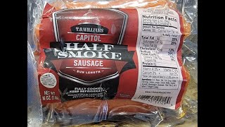 It's Hampton Roads: T.O. Williams Half Smoke Sausage (Pig Shots)