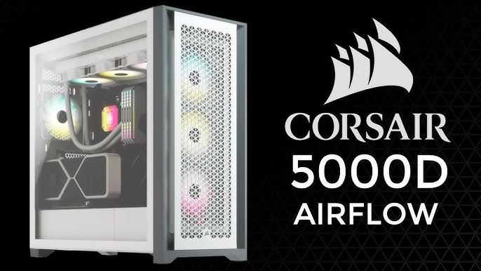 CORSAIR Boitier PC Crystal 680X - Cube Tour - Blanc - Fenetre en