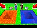 ЯМА НУБА ИЗ ЛАВЫ против ЯМА ПРО ИЗ ВОДЫ в МАЙНКРАФТ ! НУБИК ГРИФЕР ВИДЕО ТРОЛЛИНГ MINECRAFT БИТВА
