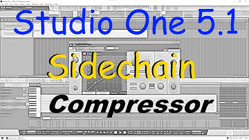 Studio One 5.1. Sidechain Compressor.