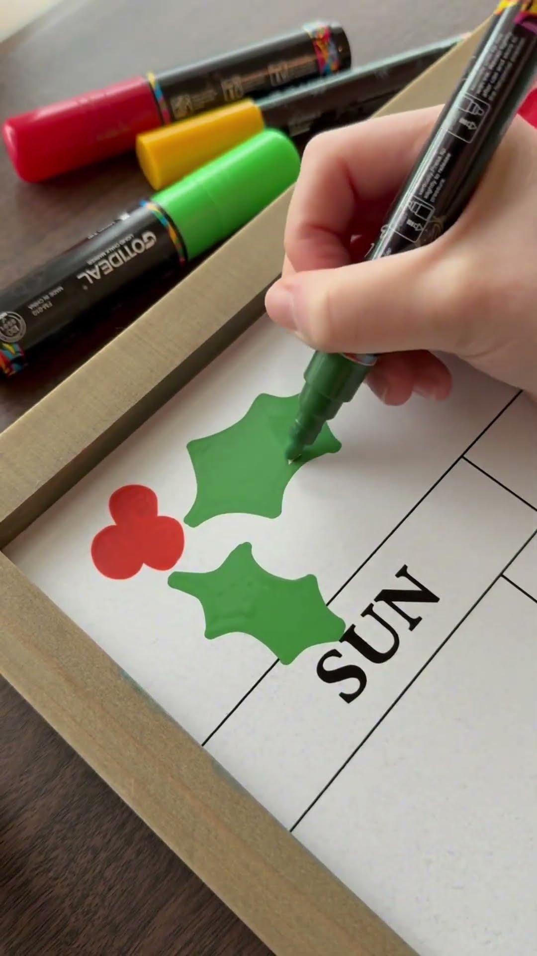 DECEMBER DRY ERASE CALENDAR - YouTube