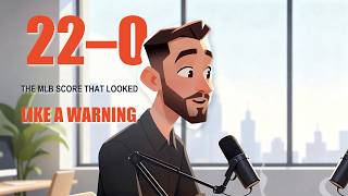 22–0: The MLB Score That Looked Like a Warning News
