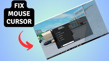 How to Fix Roblox Mouse Cursor Not showing or Invisible