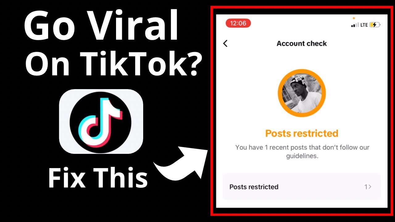 How to Fix Posts Restricted on TikTok || Go Viral on TikTok - YouTube