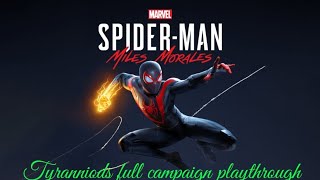 Spiderman: Miles morales | Full playthrough | Charity livestream