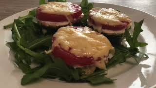 Überbackene Zucchini