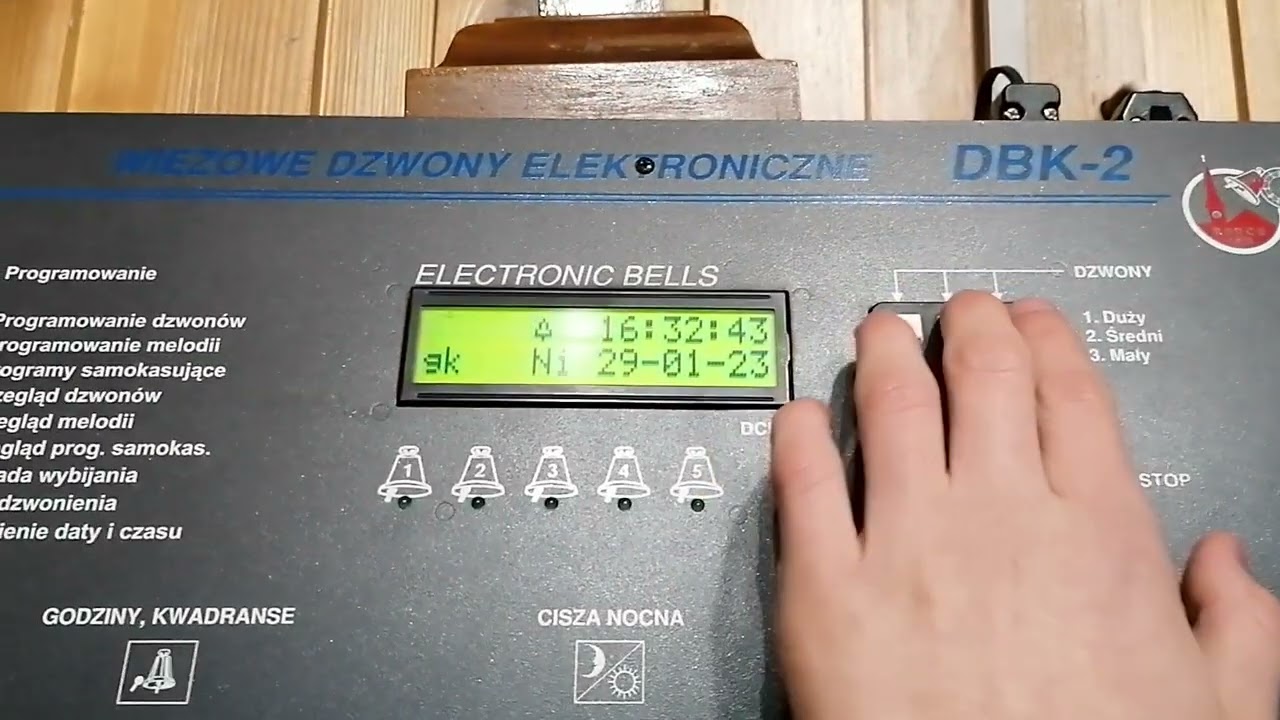 Maruszyna - Włączanie dzwonów „zza kulis