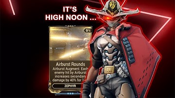 Warframe Mesa . 1000% Peace Maker Damage