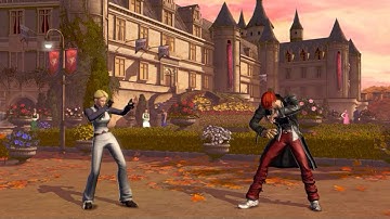 THE KING OF FIGHTERS XIV  Fight 2017  King Vs Iori Yagami  Gameplay