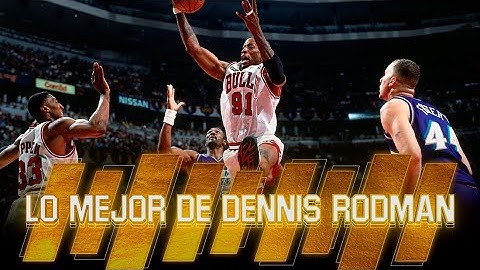 Dennis Rodman, un defensivo espectacular