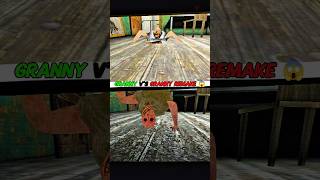 GRANNY V'S GRANNY REMAKE 😱 #granny #gaming #trending